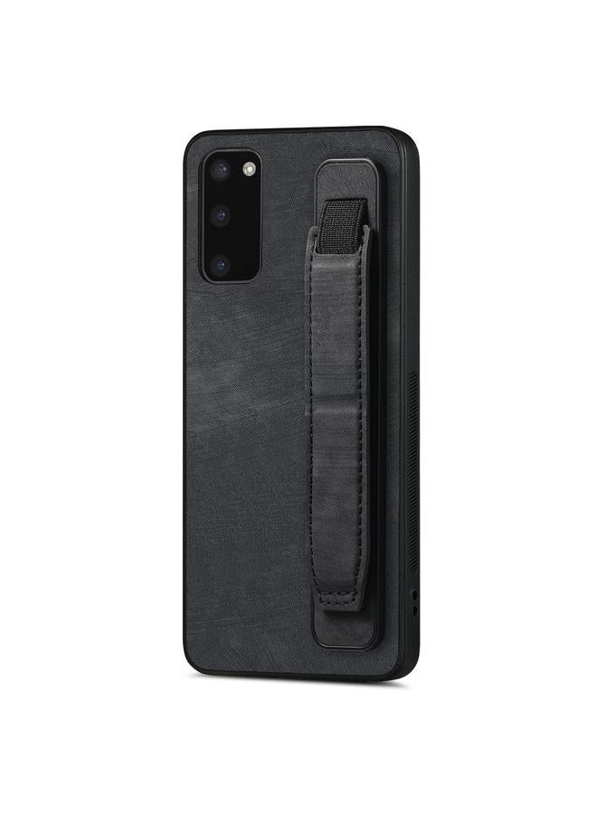 erorex Case For Samsung Galaxy S20 Retro Wristband Holder Leather Back Phone Case - Image 1