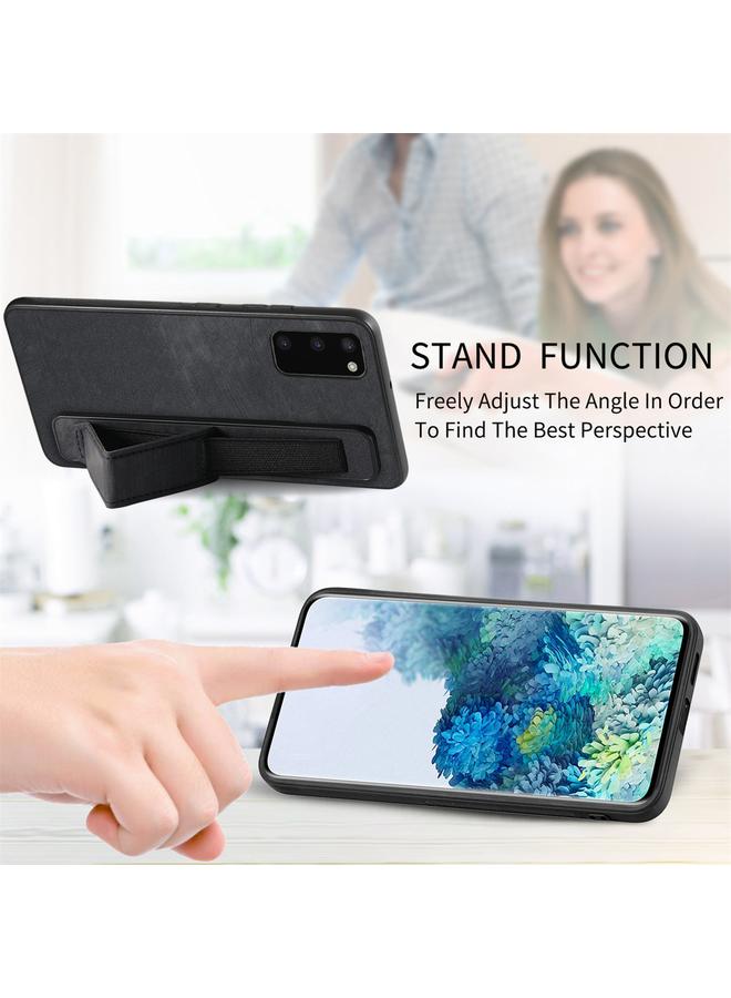 erorex Case For Samsung Galaxy S20 Retro Wristband Holder Leather Back Phone Case - Image 4