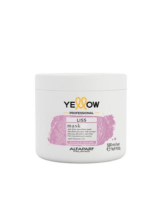 Yellow Professional Liss mask with keratin and amaranth oil for wavy and straight hair 500ml