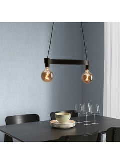 Beauenty Pendant lamp, wave shaped/black, 60 cm  - Image 2