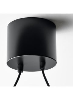 Beauenty Pendant lamp, wave shaped/black, 60 cm  - Image 5