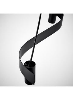 Beauenty Pendant lamp, wave shaped/black, 60 cm  - Image 4