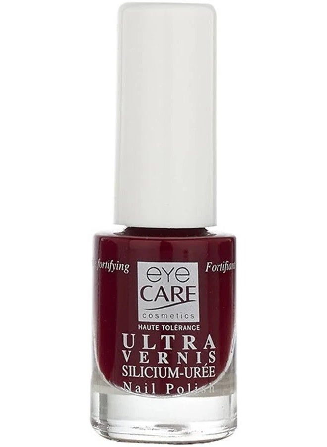 EyeCare Ultra Silicon-Urea Nail Polish Bordeaux 5ml - Image 1