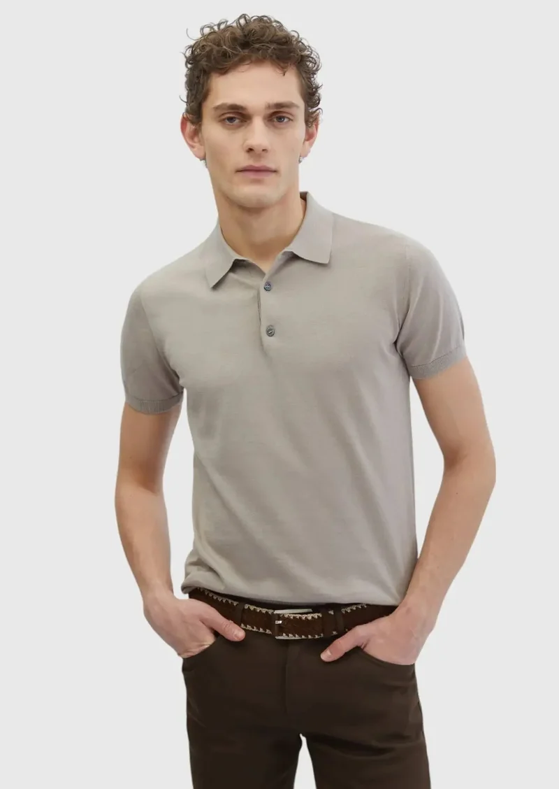 RAMSEY Beige Knitwear