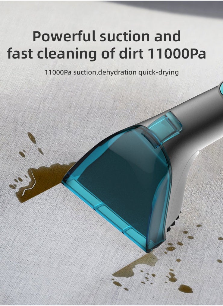 PrettyCare - Carpet Cleaner Machine, Portable Carpet & Upholstery Spot Cleaner, 10Kpa Powerful Spot Remover, Spot, Odor & Stain Remover, Deep Stain Cleaning for Carpet, Car Seat, Area Rugs, Couches - Image 1
