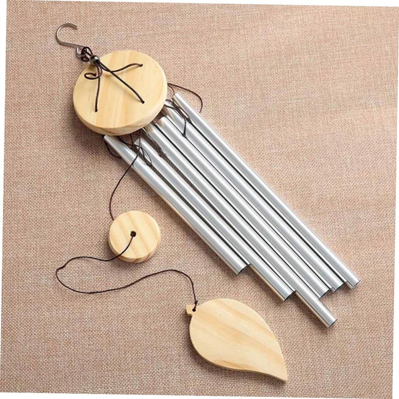 24 Pcs DIY Wind Chime Kit With Metal Tubes For Outdoor Relaxation And Crafts - Image 5