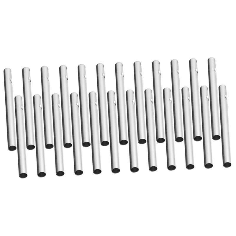 24 Pcs DIY Wind Chime Kit With Metal Tubes For Outdoor Relaxation And Crafts - Image 2