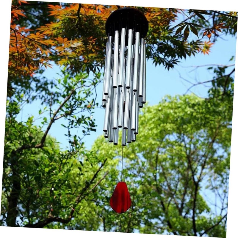 24 Pcs DIY Wind Chime Kit With Metal Tubes For Outdoor Relaxation And Crafts - Image 3