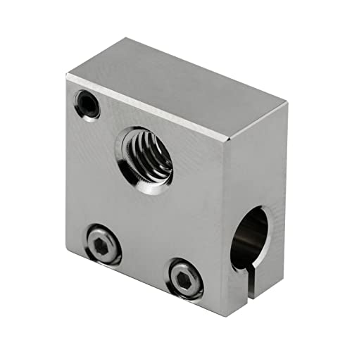 DORUNDEA Upgrade High Temperature Nickel Plated Copper Heater Block Compatible with Swiss CR10S PRO CR10 All Metal Hotend Ender 3 V2 Pro Ender5 Plus Parts 3D Printer - Image 4