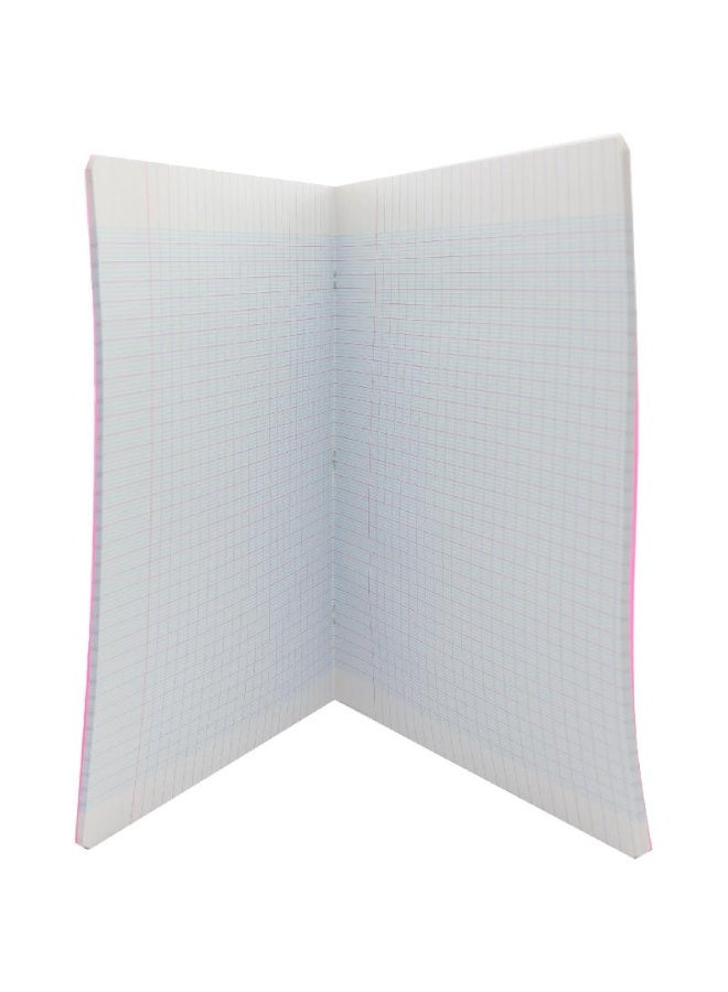 كونكويرانت دفتر ملاحظات (سييس) ٢٤ × ٣٢ سم، ٩٦ صفحة (٤٨ ورقة)، مسطر مربع (فرنسي)، وردي - Image 2