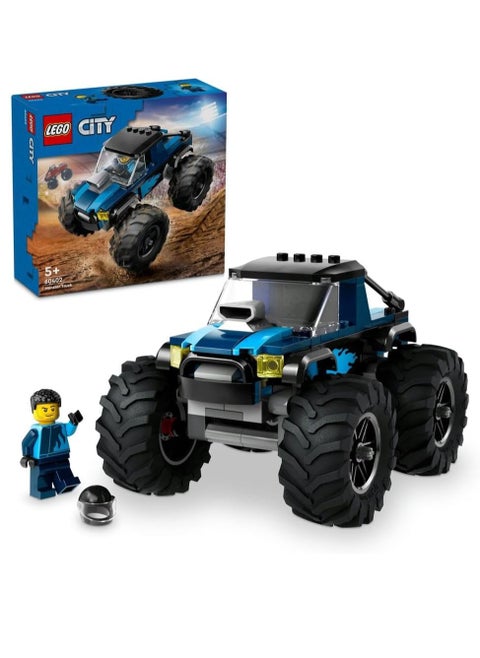 Lego City Blue Monster Truck 60402 Building Blocks Toy Car Set