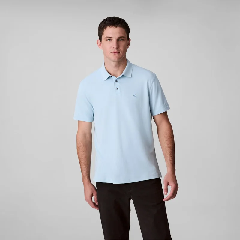 CALVIN KLEIN Cotton Short Sleeve Polo