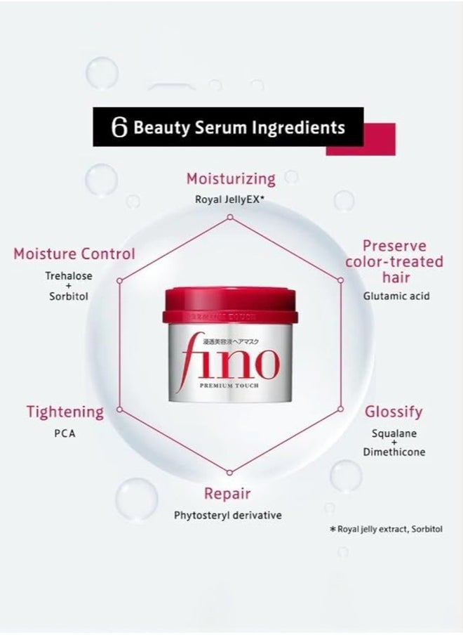 Shiseido Fino Premium Touch Penetration Essence Hair Mask Hair Treatment 230g