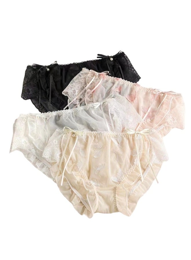 KUYING New Comfortable Skin friendly Breathable Underwear Set of 4  - Image 1