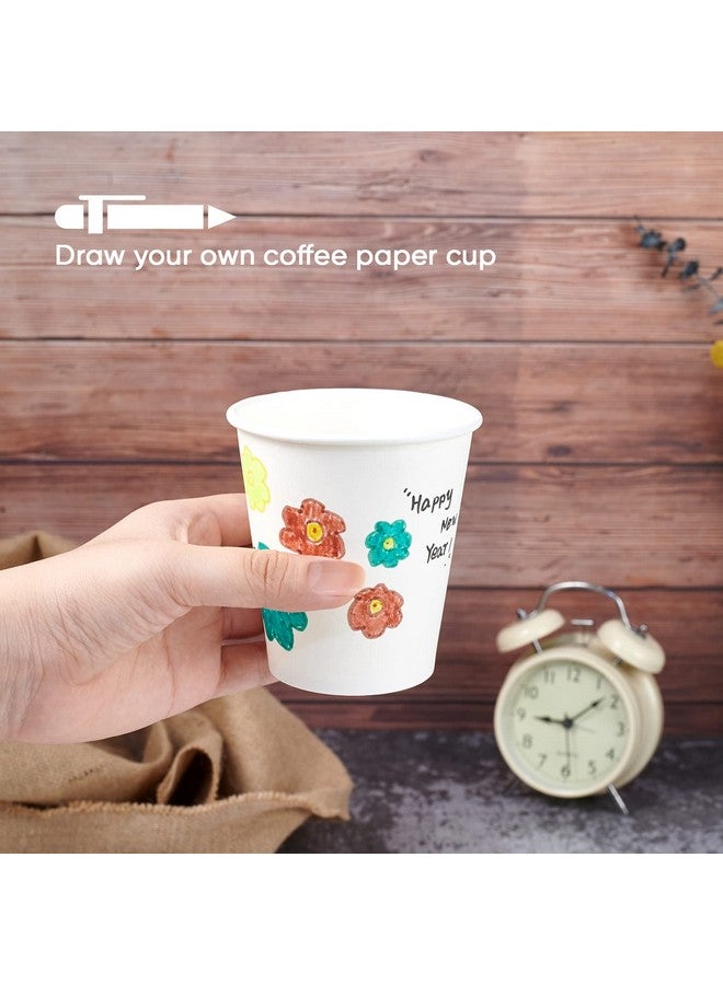 LITOPAK 270 Pack 10 oz Disposable Paper Coffee Cup, Drinking Cups for Water, White Paper Hot Coffee Cups, Suitable for Party, Picnic, Travel, and Events - Image 5