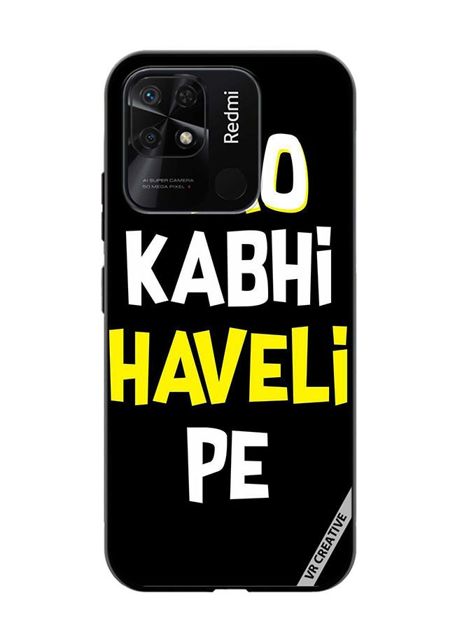 VR CREATIVE Protective Case Cover For Xiaomi Redmi 10C Aao Kavi Haveli Pe Design Multicolour - Image 1