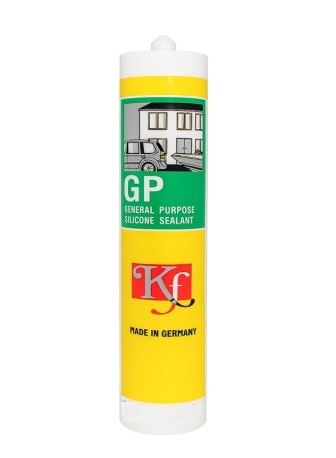 KF General Purpose Silicone Sealant, Transparent, 280g