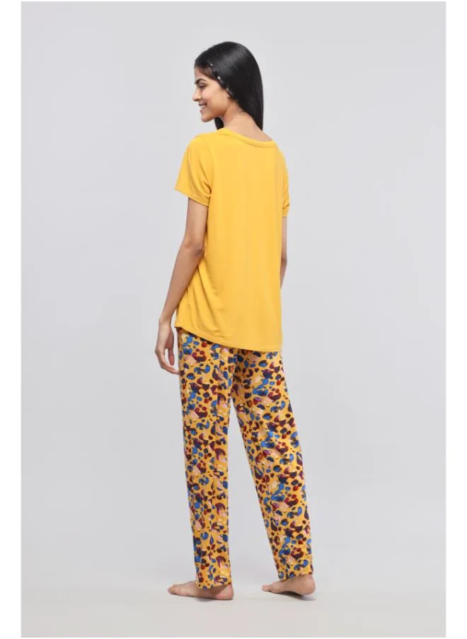 نسيسير Leopard Print Pajama Set