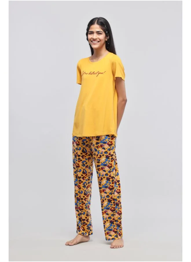 نسيسير Leopard Print Pajama Set