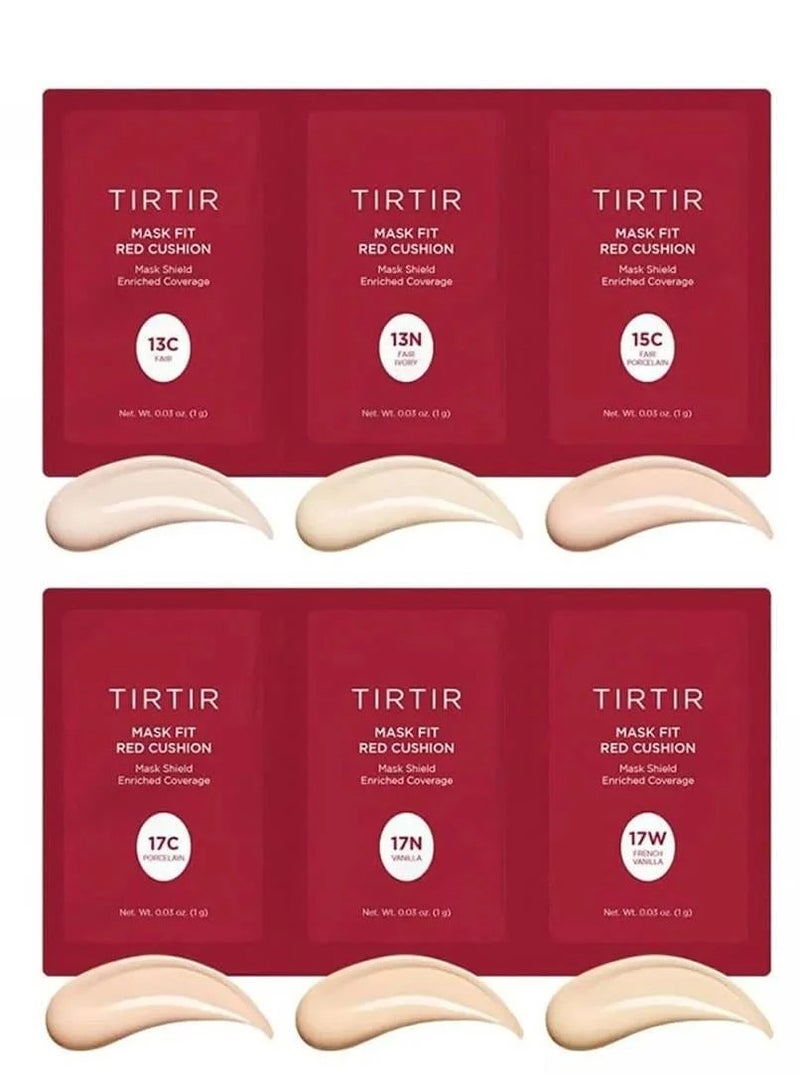 ترتر كريم أساس ماسك فيت ريد كوشن 17N فانيليا 18 جرام - Image 4