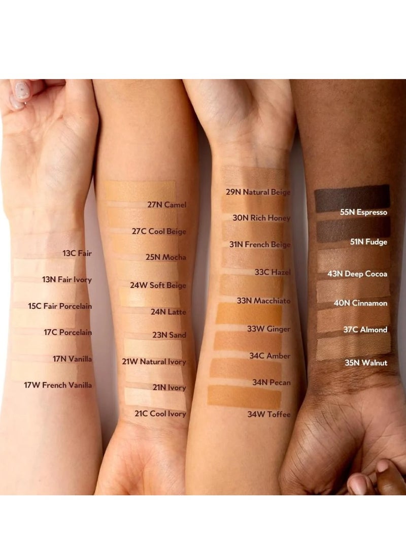 ترتر كريم أساس ماسك فيت ريد كوشن 17N فانيليا 18 جرام - Image 3