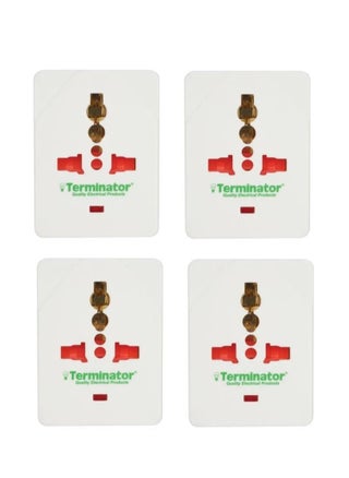 Terminator Pack Of 4 Universal Multi Plug Socket Adapter - pzsku/Z7FE9CDF30A480CE6A278Z/45/_/1684560972/28313114-c190-4f30-a4f9-d78dd7665025