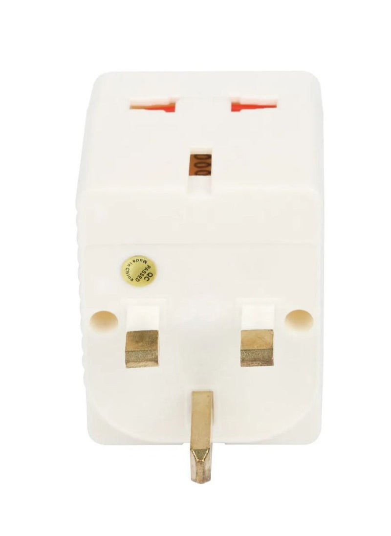 RACO Terminator Pack Of 4 Universal Multi Plug Socket Adapter  - Image 5