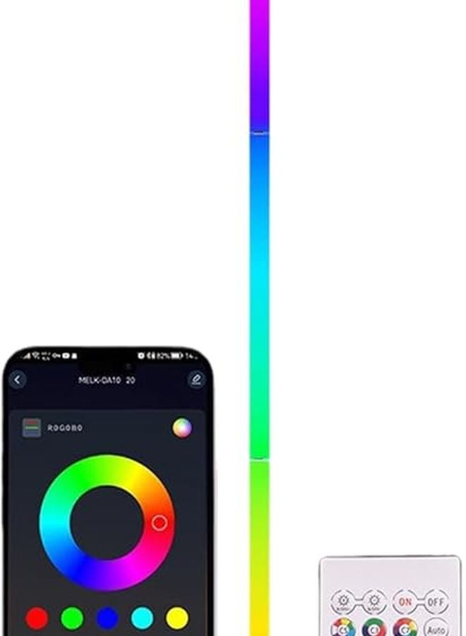 جهاز تحكم عن بعد لمصباح LED أرضي RGB RGB إضاءة زاوية محيطة لغرفة المعيشة غرفة النوم - Image 1