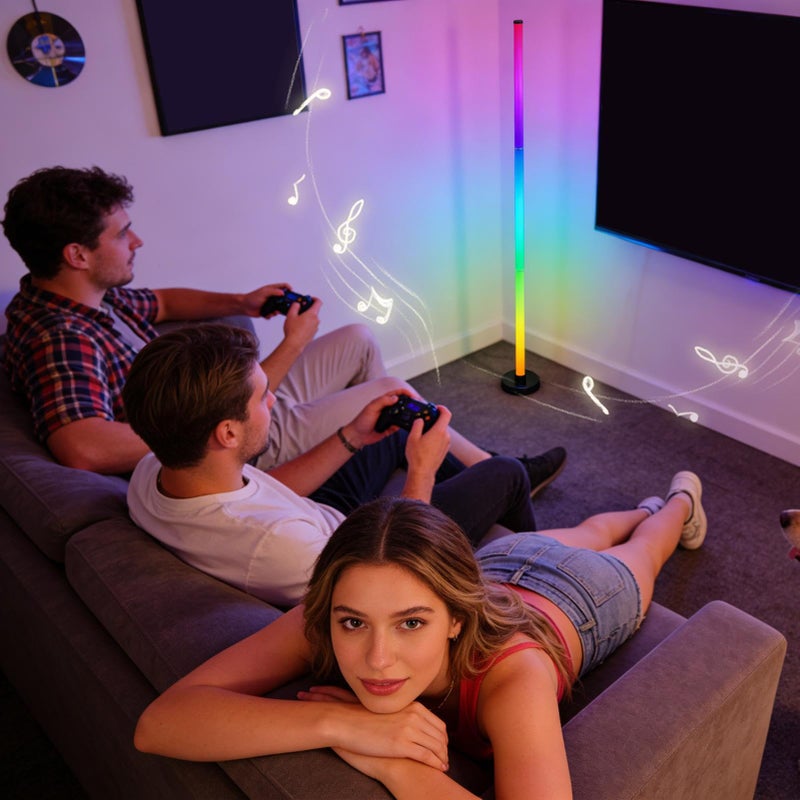 جهاز تحكم عن بعد لمصباح LED أرضي RGB RGB إضاءة زاوية محيطة لغرفة المعيشة غرفة النوم - Image 4