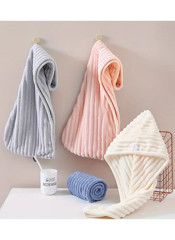 Ucanbe New Women's Hair Washing and Drying Cap, Absorbent and Quick-Drying, Hair Towel without Blowing, Soft and Dry Hair Towel  - Image 5