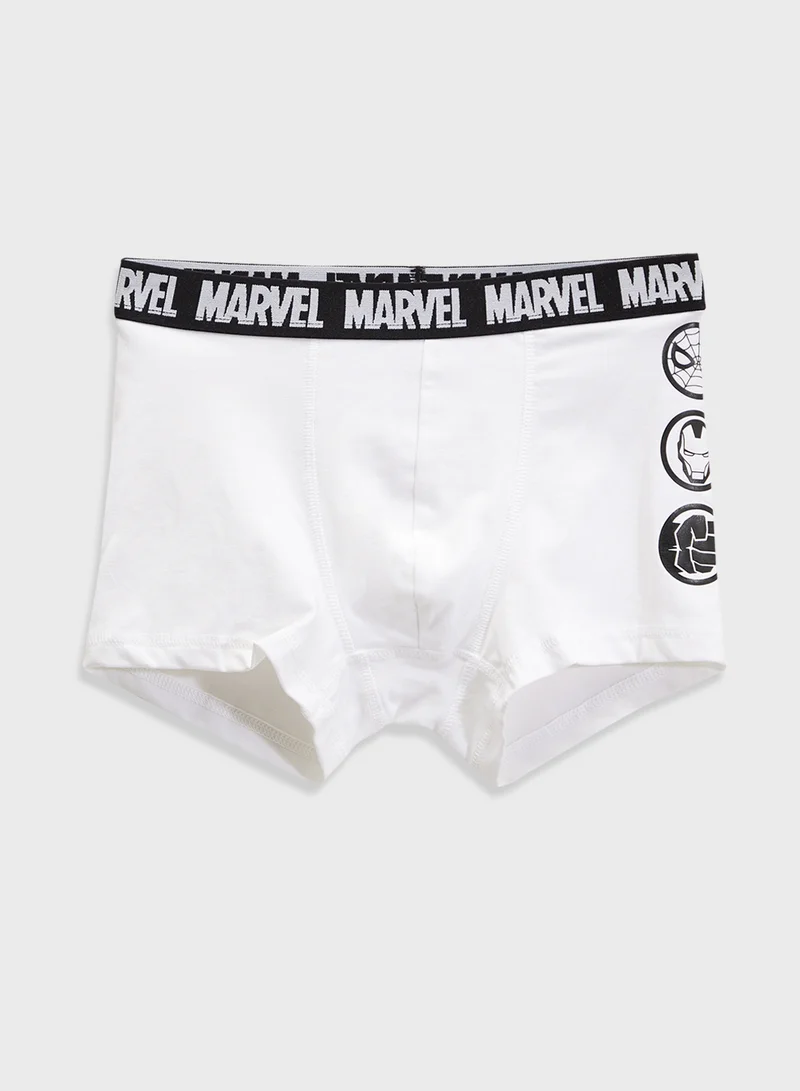 H&M 5-Pack Print-Motif Cotton Boxer Shorts