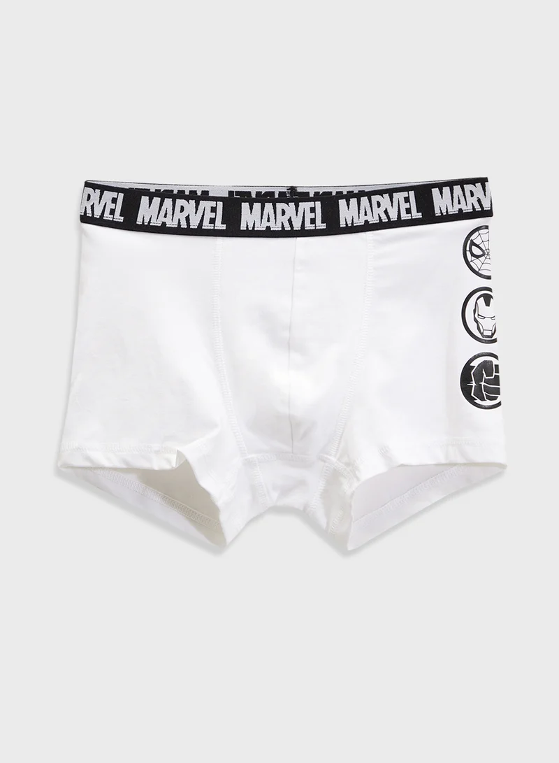 H&M 5-Pack Print-Motif Cotton Boxer Shorts