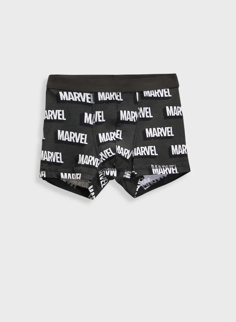 H&M 5-Pack Print-Motif Cotton Boxer Shorts