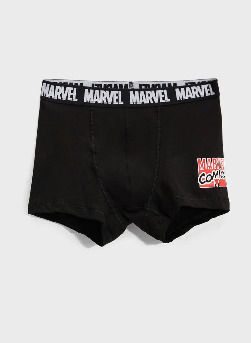H&M 5-Pack Print-Motif Cotton Boxer Shorts