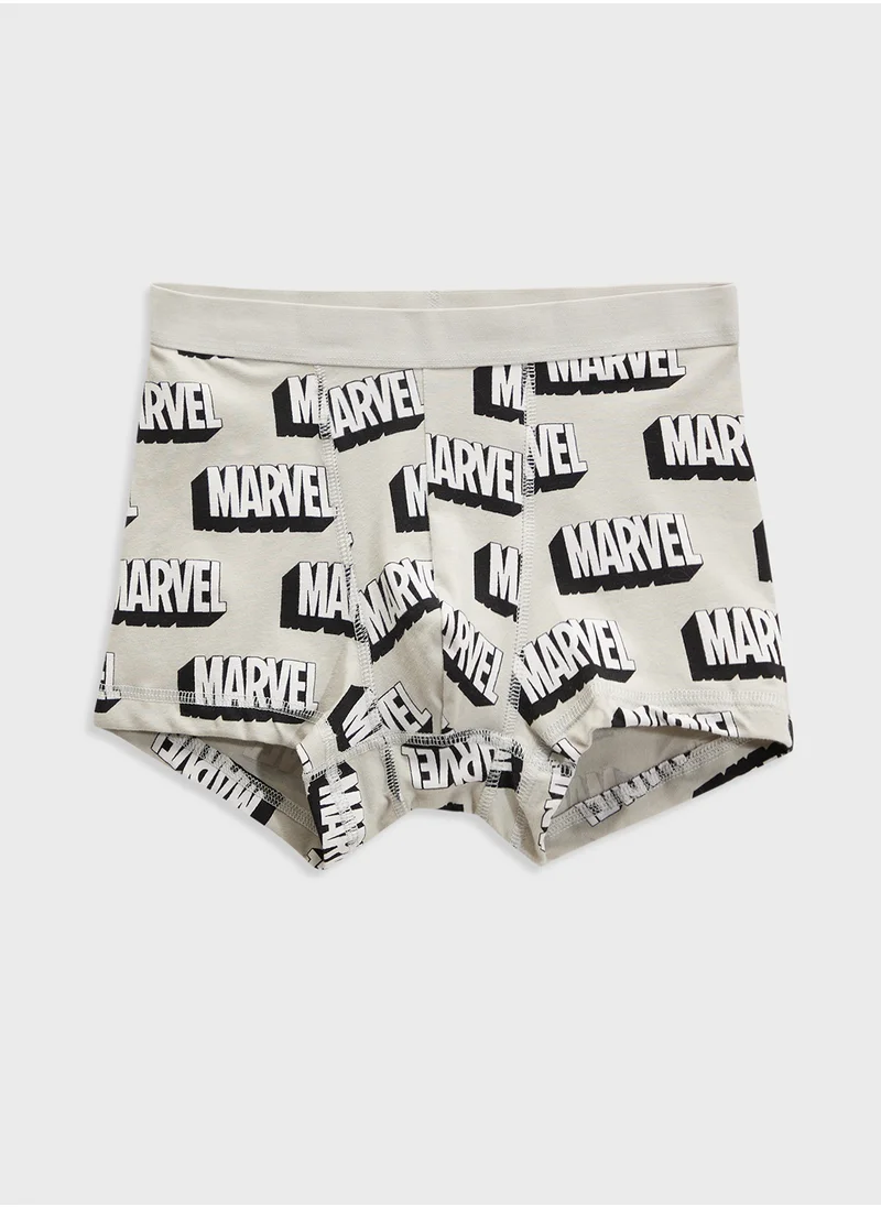 اتش اند ام 5-Pack Print-Motif Cotton Boxer Shorts
