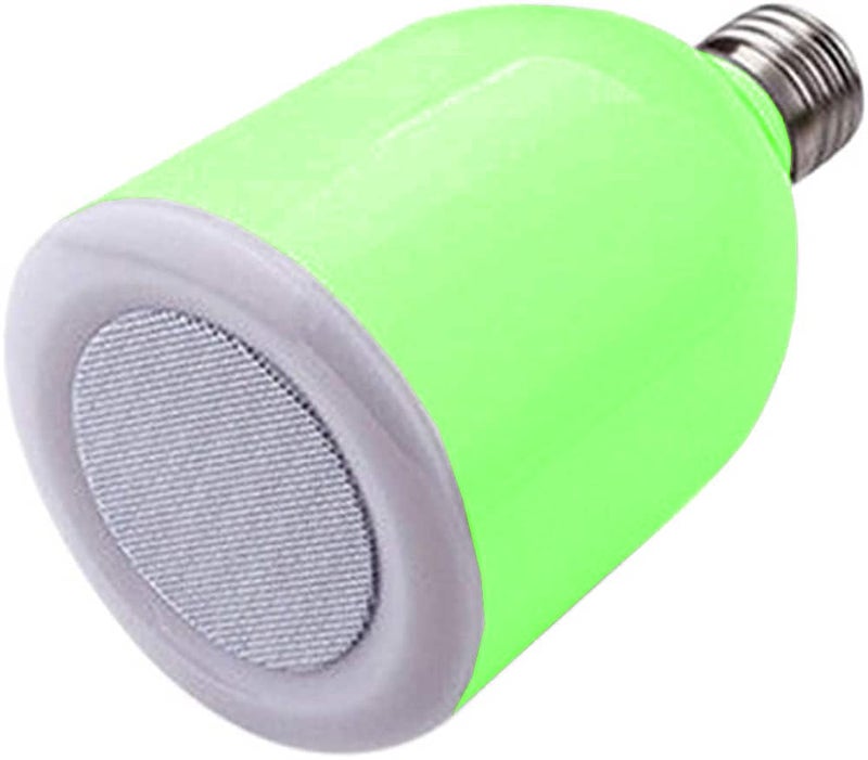 Premsons LED Light Melody Bluetooth Speaker with Music Lamp Audio Adjustable Brightness and Volume for Smart Mobile Phone Tablet Green - Image 1