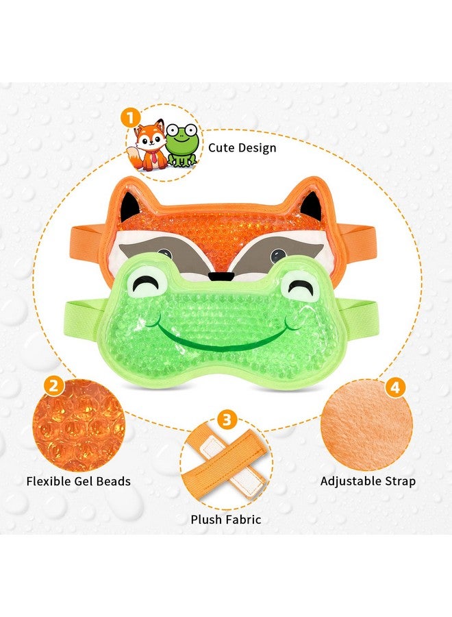 كونبيلا قناع عين جل تبريد رائع من CONBELLA، قطعتين، قناع عين قابل لإعادة الاستخدام، قناع عين بارد ساخن لعلاج ما بعد الجراحة، والانتفاخات، والهالات السوداء، وأكياس العين، وجفاف العين - Image 3