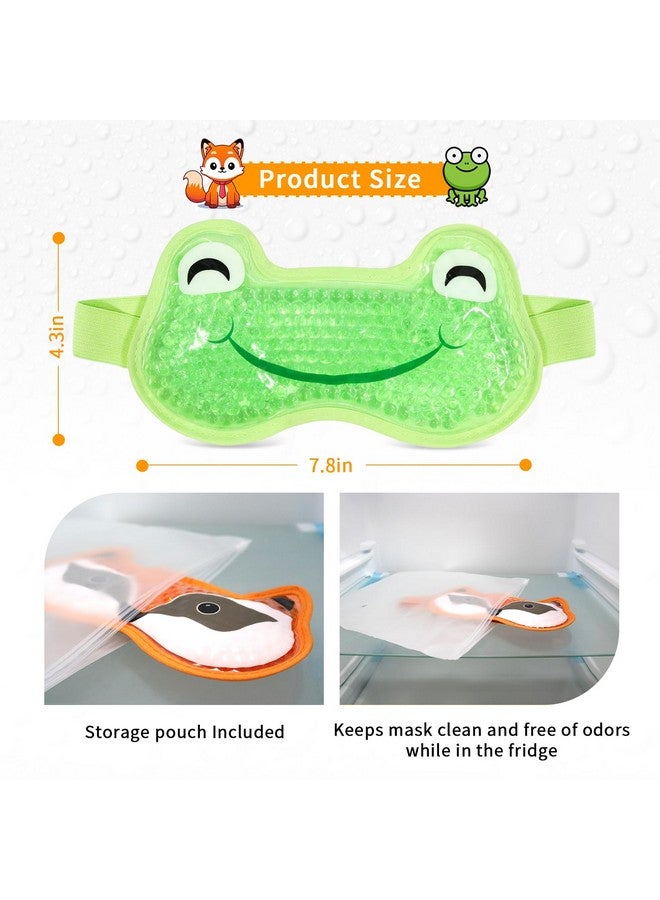 كونبيلا قناع عين جل تبريد رائع من CONBELLA، قطعتين، قناع عين قابل لإعادة الاستخدام، قناع عين بارد ساخن لعلاج ما بعد الجراحة، والانتفاخات، والهالات السوداء، وأكياس العين، وجفاف العين - Image 5