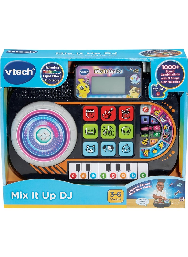 VTech Mix It Up DJ, DJ Mixer Toy for Kids, Lights and Sound Effects, 25 Interactive Buttons, Educational Toy, Interactive Toy for Kids Ages 3, 4, 5 Years, English Version - Image 4