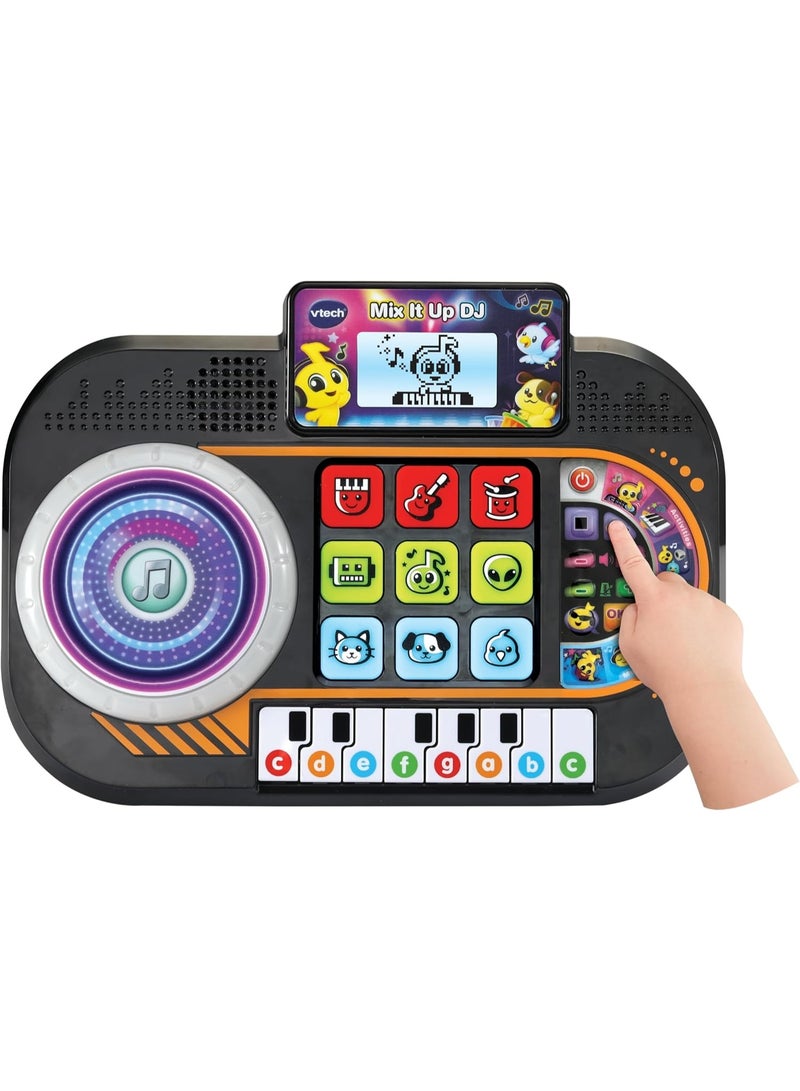 VTech Mix It Up DJ, DJ Mixer Toy for Kids, Lights and Sound Effects, 25 Interactive Buttons, Educational Toy, Interactive Toy for Kids Ages 3, 4, 5 Years, English Version - Image 5