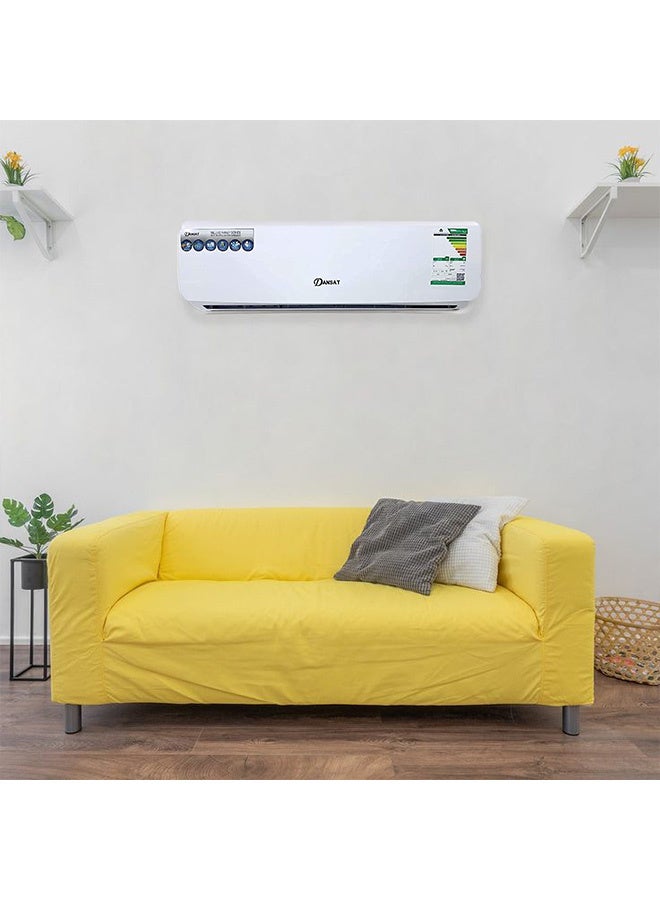 Dansat Split air conditioner - 18400 BTU - Hot & Cold - Wi-Fi - D18SACH D18SACH White - Image 2