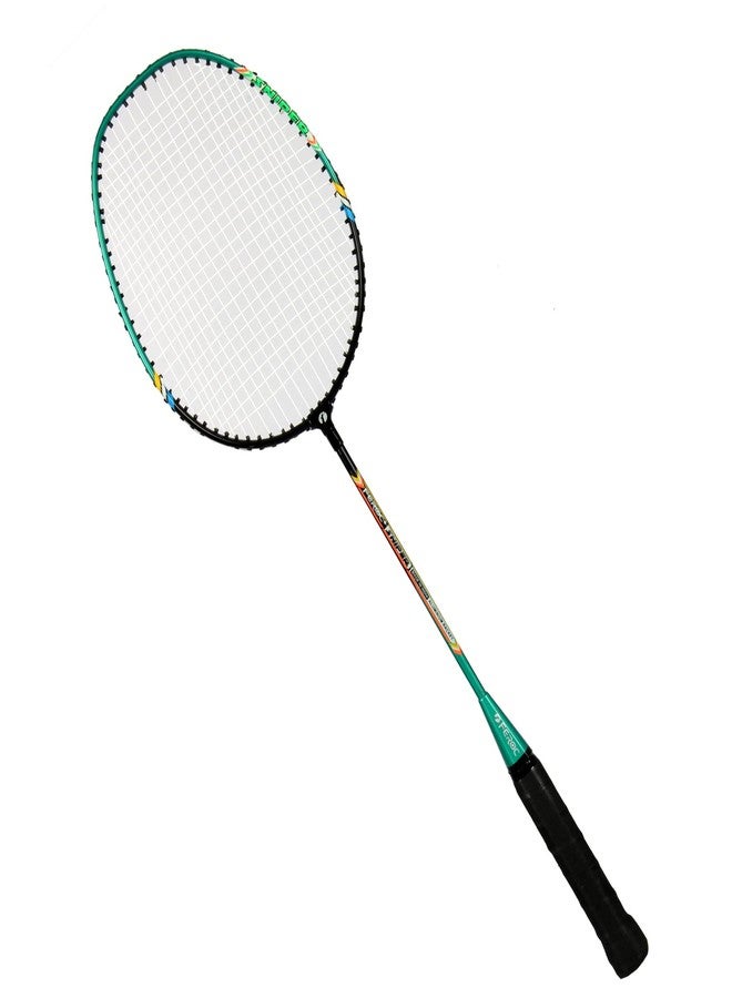 FEROC Aluminium Badminton Racket Set of 2 With 3 Pieces Feather Shuttles With Full Cover Fulfilled By Amazon. (Multicolor) - Image 3