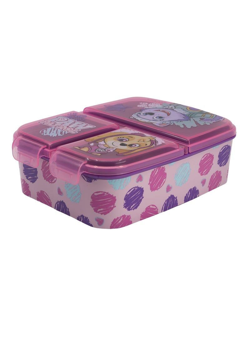 STOR MULTI COMPARTMENT SANDWICH BOX PAW PATROL GIRL SKETCH ESSENCE - Image 1