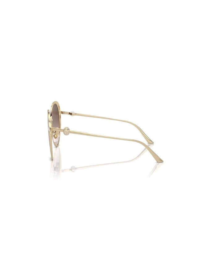 Jimmy Choo Woman OVAL  SUNGLASSES- JC 4003HB - lense size:53mm - PALE GOLD  - Image 2
