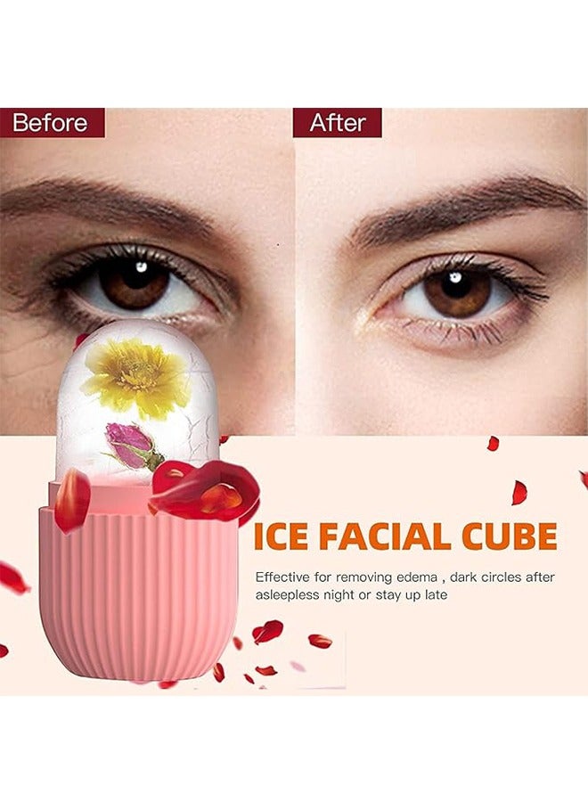 أوشن الوجه الجليد الأسطوانة ، جمال الوجه تدليك الوجه المكعب السحري مضيئة ، العين التجاعيد العناية بالبشرة أداة ، ومسحوق حب الشباب - Image 2