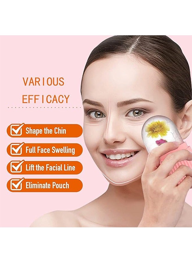 أوشن الوجه الجليد الأسطوانة ، جمال الوجه تدليك الوجه المكعب السحري مضيئة ، العين التجاعيد العناية بالبشرة أداة ، ومسحوق حب الشباب - Image 3