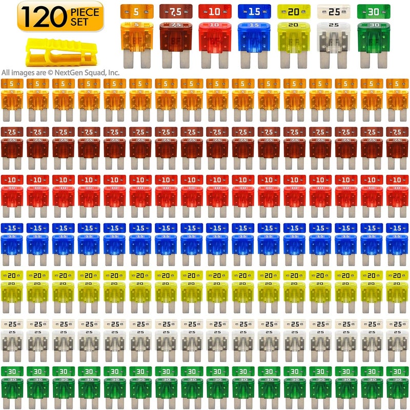 BIOFUSE مجموعة الفيوزات الأوتوماتيكية BioFuse Micro2 المكونة من 120 قطعة مع أداة سحب الفيوزات - Image 2