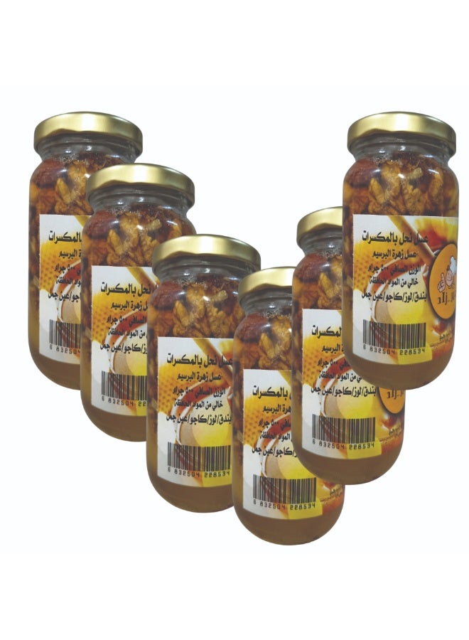 3 كيلو عسل بالمكسرات – 6 برطمان - Image 1