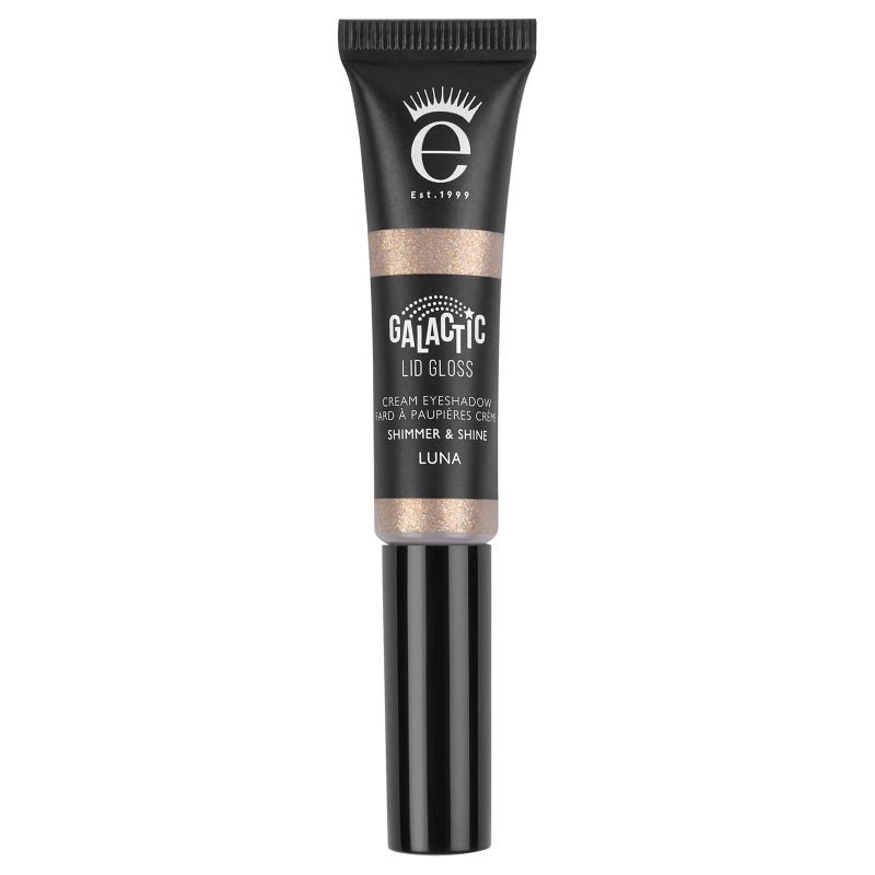 Eyeko Eyeko Galactic Lid Gloss Luna Warm Yellow Gold with Silver Pigments  Cream Eyeshadow with a Chrome Glitter Finish  Vegan  8g