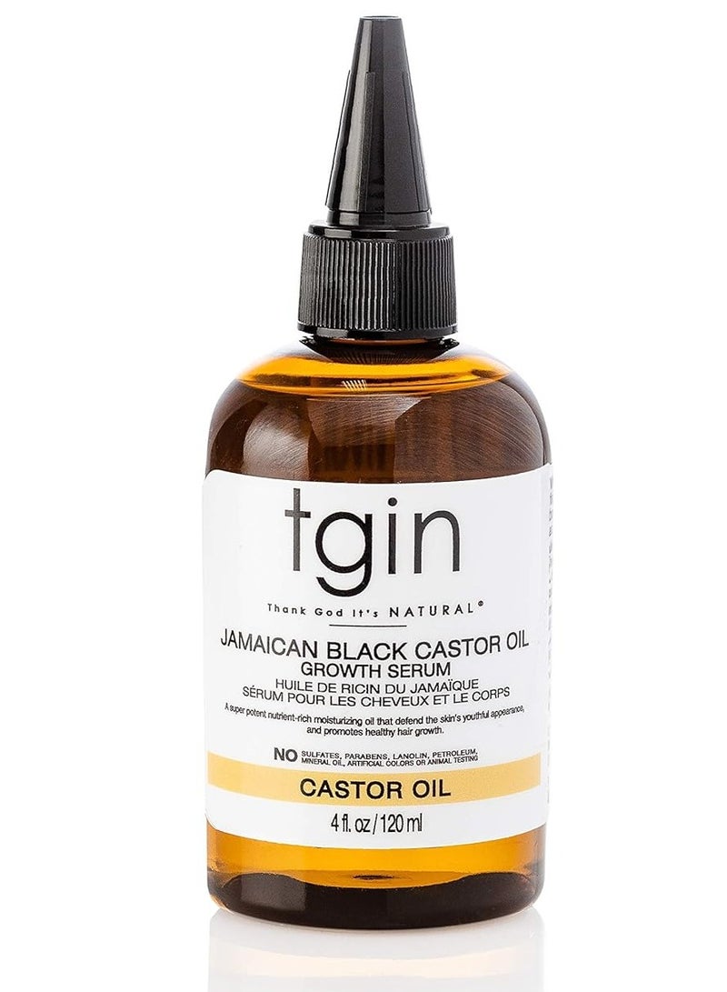Tgin Thank God It's Natural tgin Jamaican Black Castor Oil, Hair & Body Serum - 4oz - Image 1